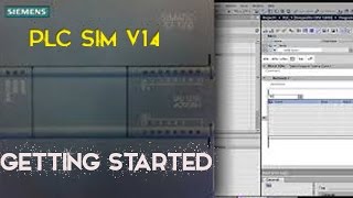 TIA PORTAL V14  PLC SIM  Getting Started  2020 [upl. by Vacla]