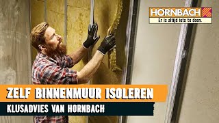 Binnenmuur isoleren met HORNBACH [upl. by Fiske770]