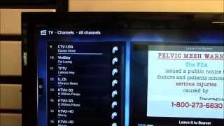 Smart TV w OpenELEC [upl. by Corenda]