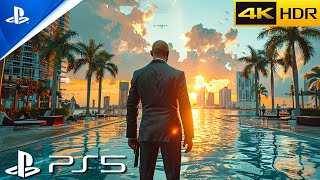 MIAMI PS5 Immersive ULTRA Realistic Graphics Gameplay 4K60FPS Hitman 2 [upl. by Dviad]