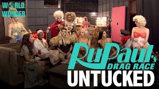 Untucked RuPauls Drag Race Season 8  Episode 1 quotKeeping It 100quot [upl. by Crysta]