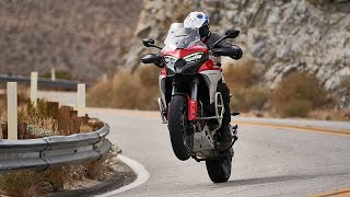 Is Ducati’s Multistrada V4 the Fastest AdventureTouring Bike [upl. by Claudianus]