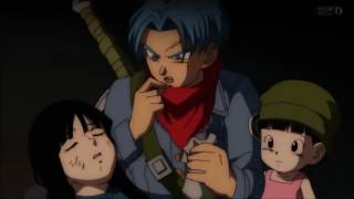 Trunks kiss mai for the first time and did goku really dont know about kiss [upl. by Licec]