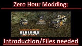 Zero Hour Modding Introduction  Files needed FinalBig  TipsHints [upl. by Cianca]