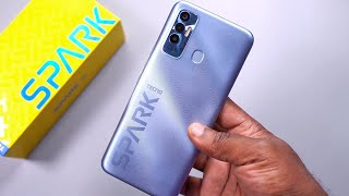 TECNO Spark 7P Unboxing and Review [upl. by Noiwtna]