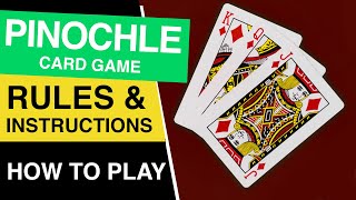 How to Play Pinochle Card Game [upl. by Otreblaug359]