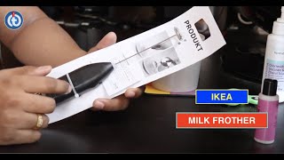 IKEA MILK FROTHER Review amp Battery Installation [upl. by Koetke]