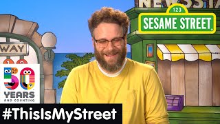 Sesame Street Memory Seth Rogen  ThisIsMyStreet [upl. by Schilit]