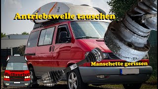 Antriebswelle austauschen beim VW T4 [upl. by Aicineohp]