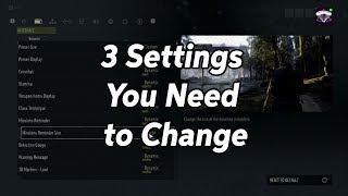 Ghost Recon Breakpoint  3 Settings You Need to Change [upl. by Theodosia]