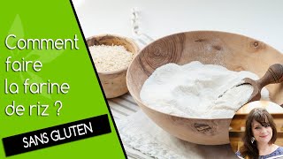 Comment faire de la farine de riz maison [upl. by Dianemarie403]