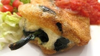 How To Make Chiles Rellenos  Chile Relleno Recipe  Hilah Cooking [upl. by Ahsart]