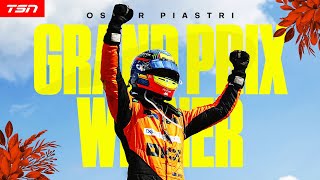 OSCAR PIASTRI WINS HIS 1ST RACE IN FORMULA 1 [upl. by Mazonson733]