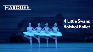 Swan Lake 4 Little Swans Bolshoi Ballet [upl. by Sissie]