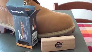 Timberland Dry Cleaning Kit unboxing  review [upl. by Ahsyat576]