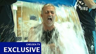 Jose Mourinhos ALS Ice Bucket Challenge [upl. by Leidgam]