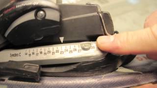 Ski Binding Adjustment Instruction [upl. by Idet]