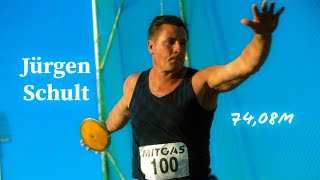 Jürgen Schult  The Discus World Record Holder [upl. by Dnana]