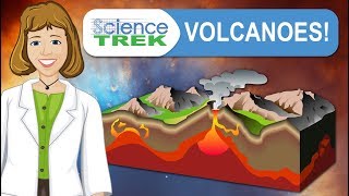 Volcanoes  Science Trek [upl. by Nnylacissej]