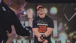 WWE Network John Cena makes a surprise return at Royal Rumble 2008 [upl. by Hsiri]