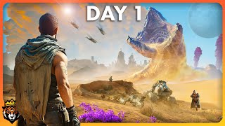 DAY 1 Exclusive Look at New DUNE AWAKENING Gameplay [upl. by Navy]