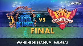 Cricbuzz LIVE IPL 2018 Final  CSK vs SRH Prematch show [upl. by Lemcke]