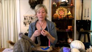 Needle Felting Basics How To Needle Felt by Sarafina Fiber Art [upl. by Atworth445]