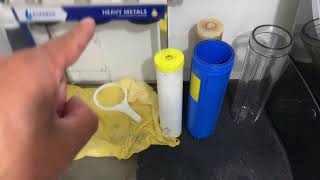 Replacing Water Express Whole House Filters [upl. by Nuhsyar]