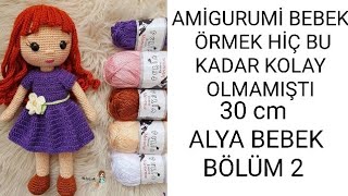 EN KOLAY AMİGURUMİ BEBEK YAPIMI kolayoyuncakyapımı [upl. by Daryn]