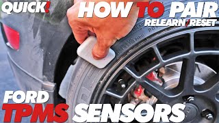 How To Pair Your TPMS Sensors  Ford Fiesta ST [upl. by Va]