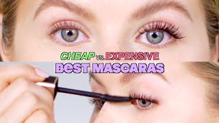 Best Mascaras  Cheap vs Expensive [upl. by Airdnalahs]