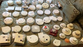 TestingShowing EVERY Smoke Alarm in my Collection [upl. by Spiegleman232]