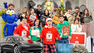 WORLDS CRAZIEST FAMILY CHRISTMAS GIFTS OPENING NEW CAR [upl. by Petracca]