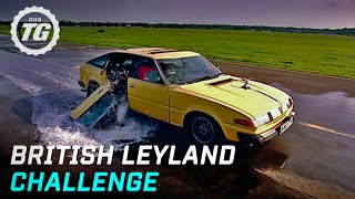 British Leyland Challenge Highlights  Top Gear  BBC [upl. by Eetnwahs683]