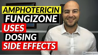 Amphotericin B Fungizone  Uses Dosing Side Effects  Pharmacist Review [upl. by Anerhs793]