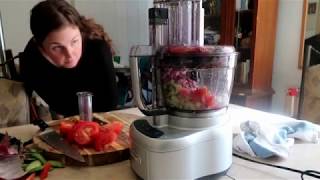 Dicing Vegetables with Cuisinart Elemental Food Processor Dicing Kit [upl. by Priscilla]