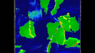 Real Time Plate Tectonics Simulation [upl. by Kristian]