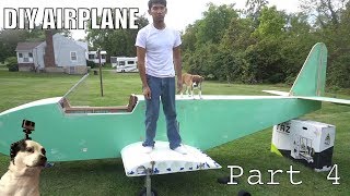 DIY Electric Ultralight pt4 fiberglassing fuselage and wing construction [upl. by Vasiliu]