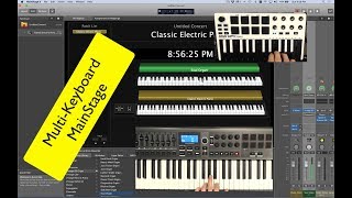 Multiple Keyboards in MainStage [upl. by Toolis]