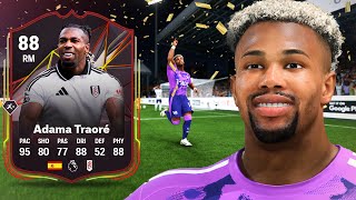 88 Adama Traore is the MOST BROKEN card in FC 25 [upl. by Nyleuqaj]