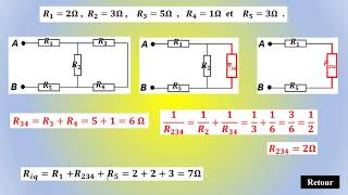 Exercice corrigé association des résistors [upl. by Nitsud]