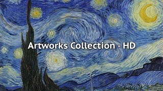 Vincent Van Gogh Masterpieces  Collection of Paintings HD [upl. by Kennie]