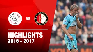 Highlights  Ajax  Feyenoord  Eredivisie 20162017 [upl. by White821]