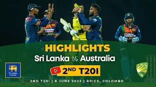 2nd T20I Highlights  Sri Lanka vs Australia 2022 [upl. by Elijah]