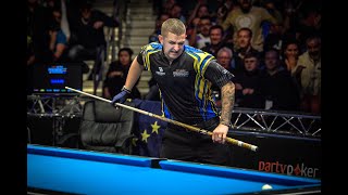 Shane van Boening vs Jayson Shaw  2017 Mosconi Cup [upl. by Gladi]