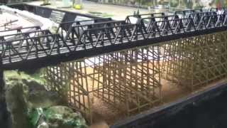 quotFinished Trestle Bridgequot Model Trains Part 38 quotDquot [upl. by Babara]