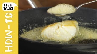 HOW TO panfry SKINLESS FISH FILLET  Bart van Olphen [upl. by Faun]