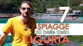 LIGURIA  Le migliori 7 spiagge [upl. by Gayler]