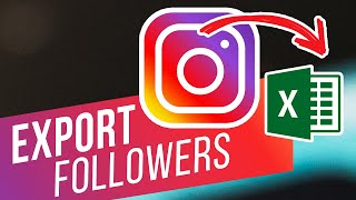 How to Export Instagram Followers to Excel [upl. by Ul565]