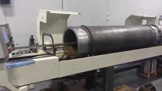 Large Tube Honing at Zala Machine Co Inc [upl. by Ecilegna]